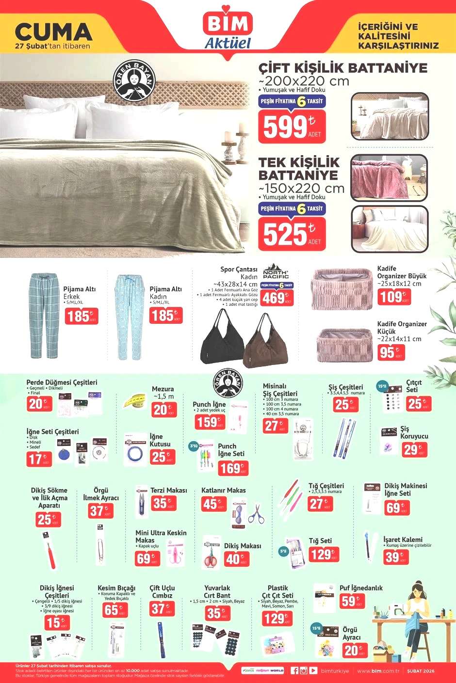 BİM YENİ AKTÜEL 24-27 ŞUBAT 2026 KATALOĞU TEK TEK ÜRÜNLER TAM LİSTE BİM AFİŞİ VE BROŞÜRÜ || Bimde gelecek hafta ürünleri neler Bim katalog Rende Mozzarella Peyniri, Tam Otomatik Espresso Makinesi, Gabbys Dollhouse Bebek getiriyor