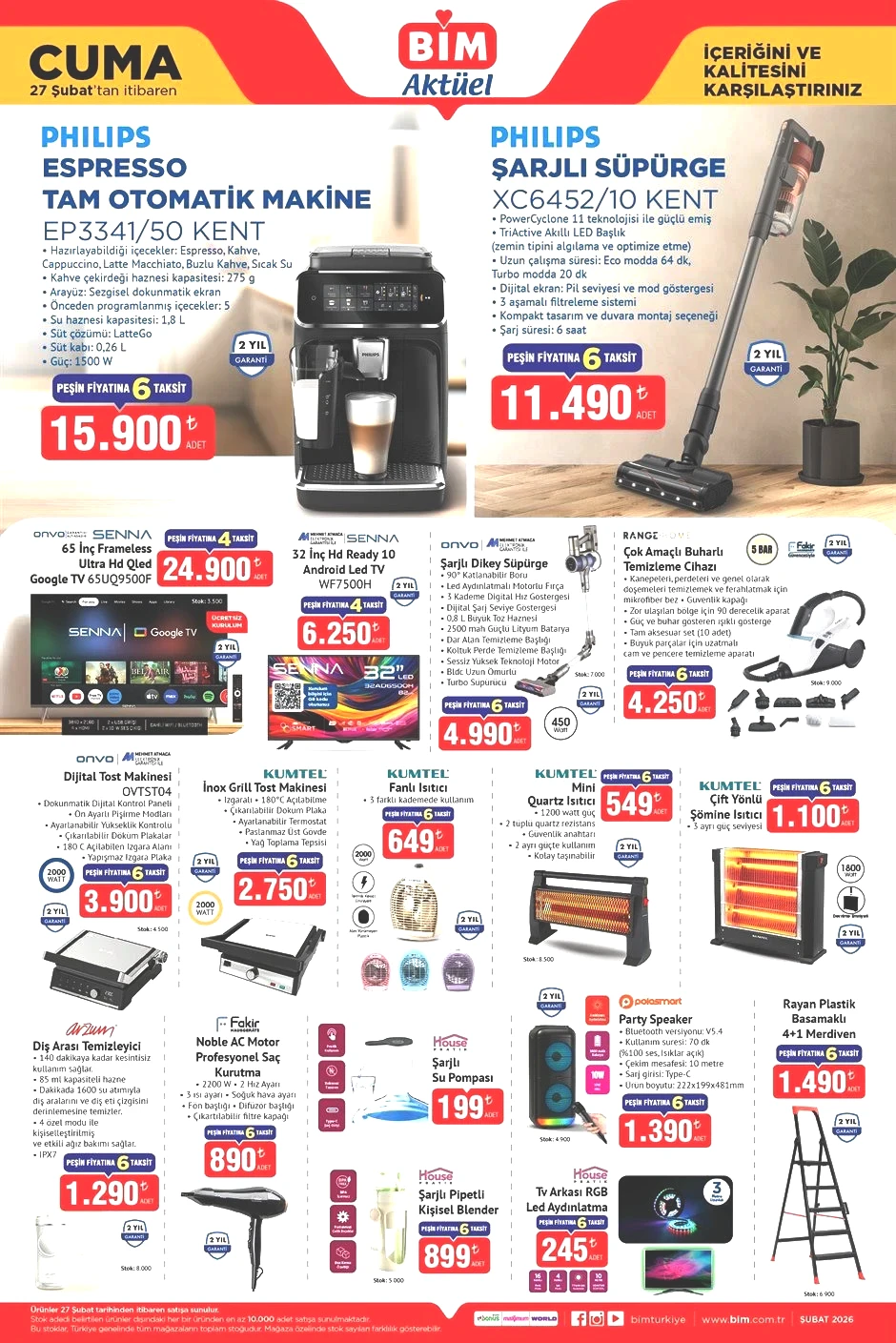 27 ŞUBAT BİM KATALOĞU 2026 27 ŞUBAT BİM KATALOĞU 2026