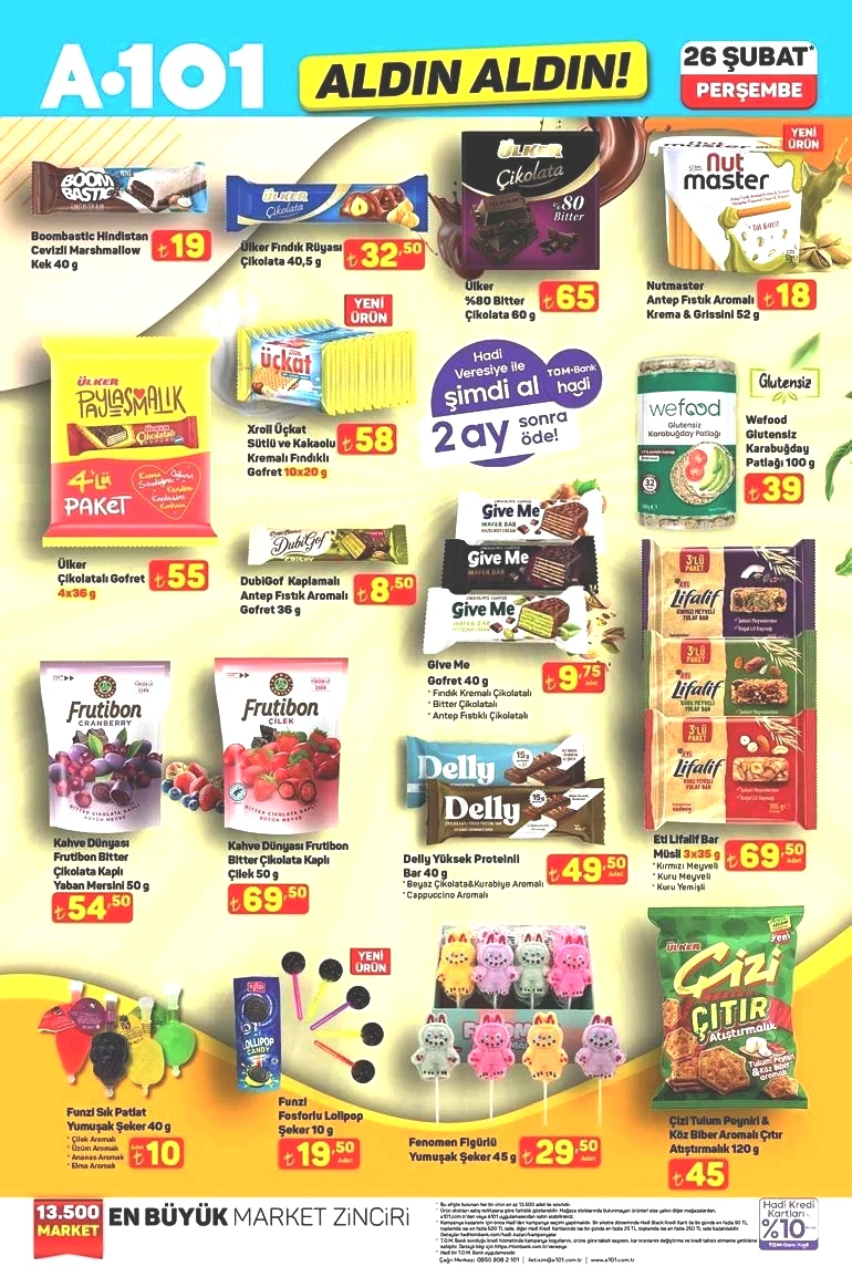 YARIN RAFLARDA SATIŞTA 26 ŞUBAT A101 AKTÜEL KATALOĞU | A101 Aldın Aldın aktüel kataloğunda bu hafta hangi ürünler var Pipetli Çelik Termos, Servis Gereçleri, 150 cc Benzinli Motosiklet...