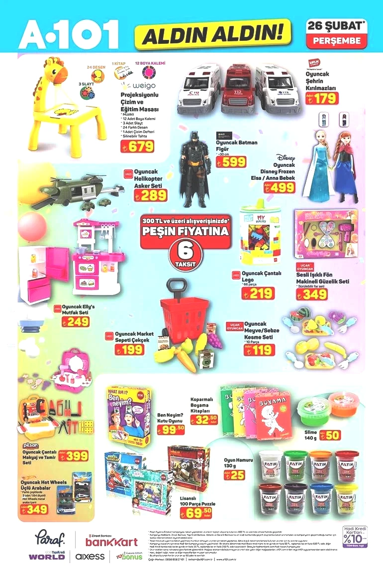 YARIN RAFLARDA SATIŞTA 26 ŞUBAT A101 AKTÜEL KATALOĞU | A101 Aldın Aldın aktüel kataloğunda bu hafta hangi ürünler var Pipetli Çelik Termos, Servis Gereçleri, 150 cc Benzinli Motosiklet...