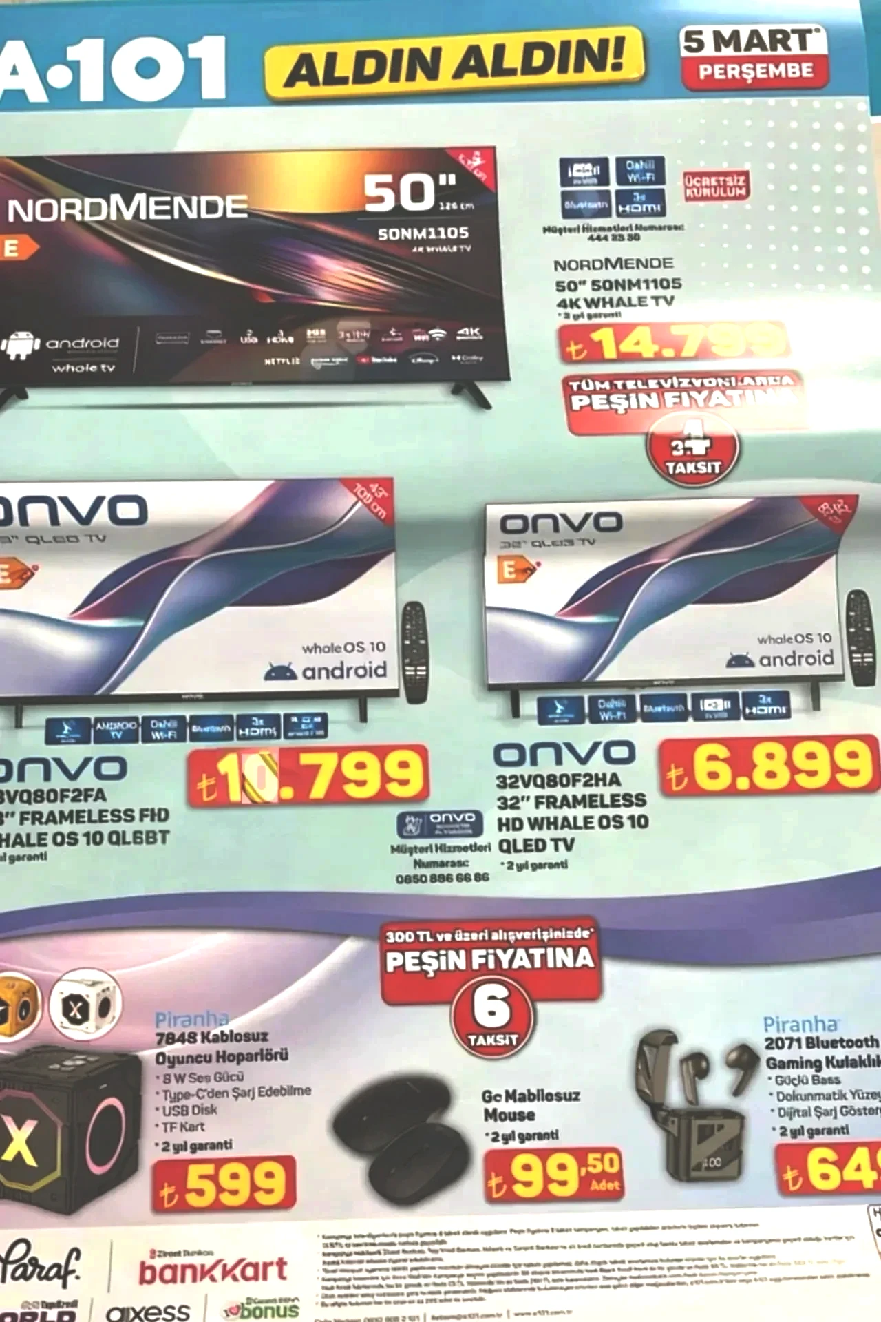 26 Şubat - 5 Mart A101 Aktüel Kataloğu 2026! Elektronik ev aletleri, mutfak ürünleri ve teknoloji ürünleri geliyor