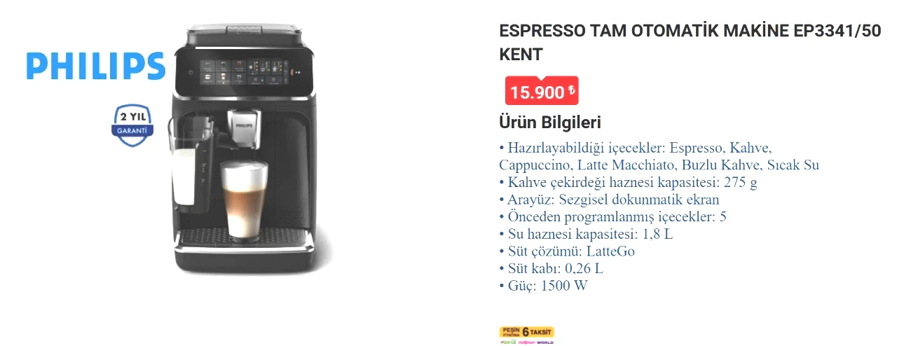 Evde barista dönemi başlıyor: BİM’e 27 Şubat 2026 Cuma Philips Espresso Makinesi geliyor - Sayfa 1