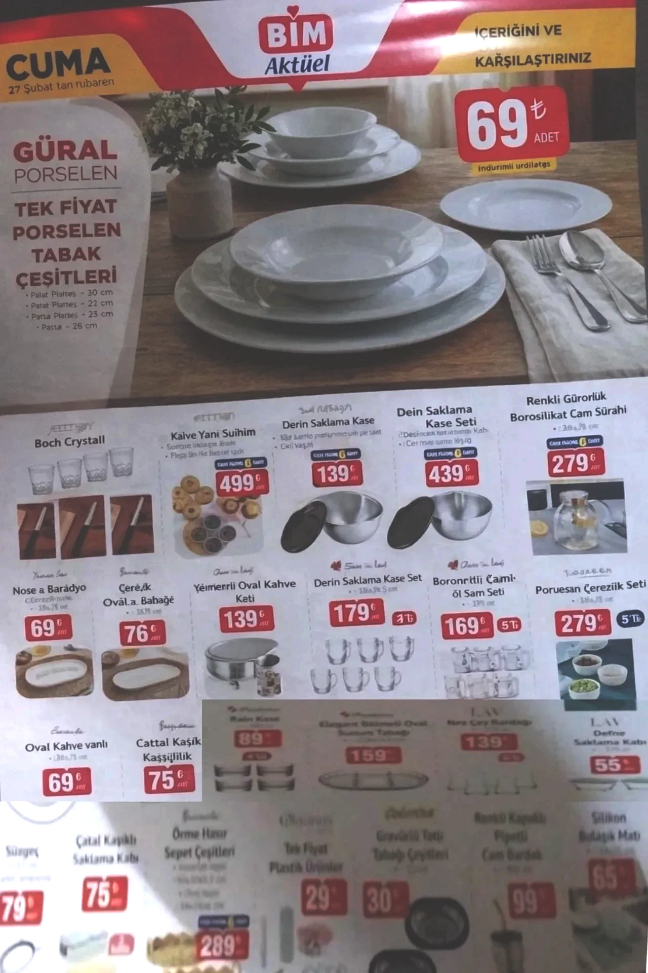 BİM 27 Şubat aktüel ürünler kataloğu satışa çıkıyor! Şarjlı süpürge, otomatik kahve makinesi, porselen ve tencere ürünleri geliyor