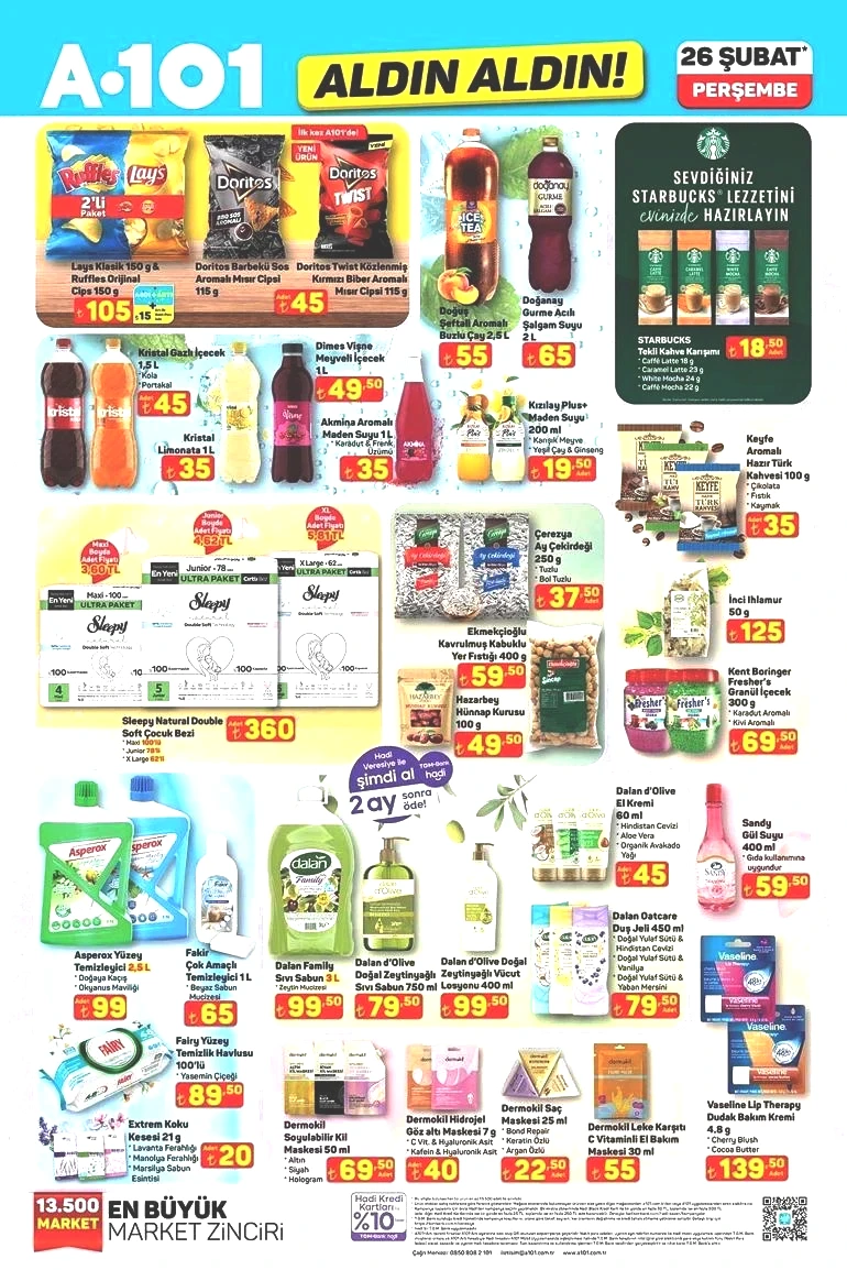 26 ŞUBAT A101 AKTÜEL İNDİRİMLERİ | A101 Aldın Aldın 26 Şubat Perşembe aktüel kataloğunda hangi ürünler satışa çıktı Dijital Termos, Saç Kurutma Makinesi, Akıllı Hava Temizleyici, Erkek Bakım Seti